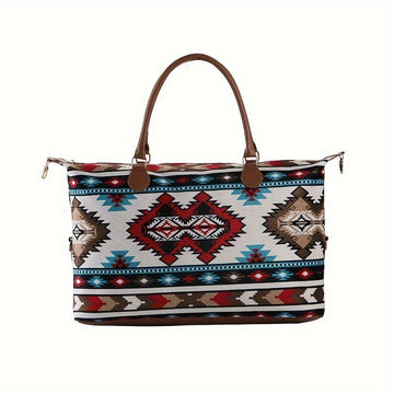 Premium Overnight & Weekend Travel Tote Bag - Spacious, Durable, Stylish Design - Versatile Messenger Style for Men and Women - Comfortable Shoulder Strap for Easy Carry